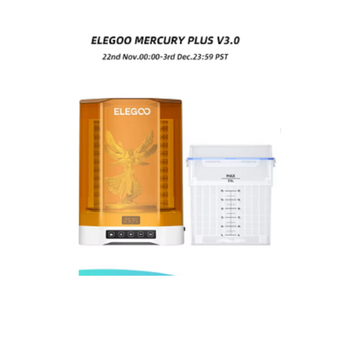 Машина ELEGOO MERCURY PLUS V3.0 Wash and Cure Plus 2025